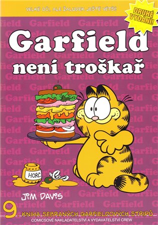 Kniha Garfield 09: Není troškař