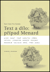 Text a dílo: případ Menard koupíte na Kosmas.cz