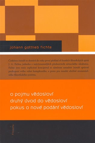 O pojmu vědosloví, Druhý úvod do vědosloví, Pokus o nové podání vědosloví koupíte na Kosmas.cz