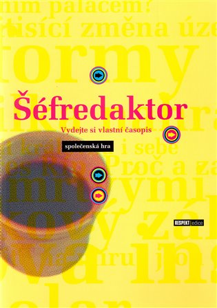 Kniha Šéfredaktor - společenská hra