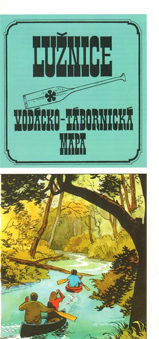 Lužnice : vodácko-tábornická mapa