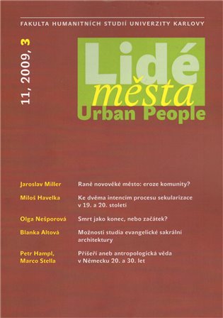 Kniha Lidé města / Urban People 11/2009