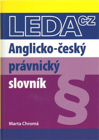 Anglicko-český právnický slovník koupíte na Kosmas.cz