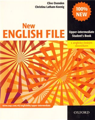 Kniha New English File Upper-Intermediate Student´s Book with CZ wordlist