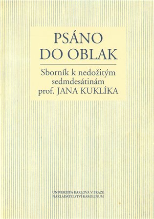 Psáno do oblak koupíte na Kosmas.cz