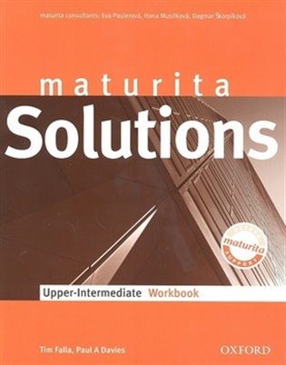Maturita Solutions Upper Intermediate Workbook CZEch Edition koupíte na Kosmas.cz