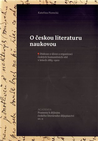 O českou literaturu naukovou