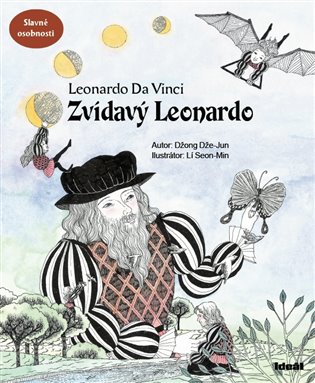 Kniha Leonardo da Vinci - Zvídavý Leonardo
