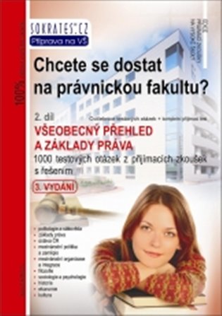 Kniha Chcete se dostat na právnickou fakultu? 2. díl - Všeobecný přehled a základy práva