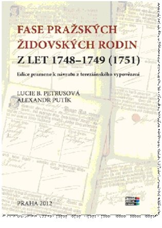 Fase pražských židovských rodin z let 1748 – 1749 (1751) koupíte na Kosmas.cz