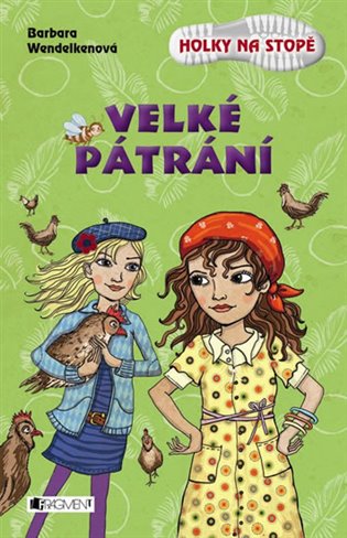 Kniha Velké pátrání. Holky na stopě