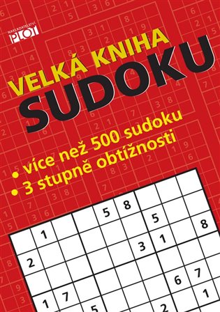 Velká kniha sudoku koupíte na Kosmas.cz