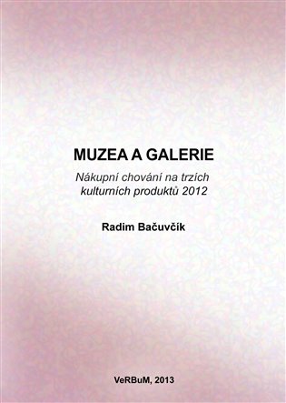 Kniha Muzea a galerie