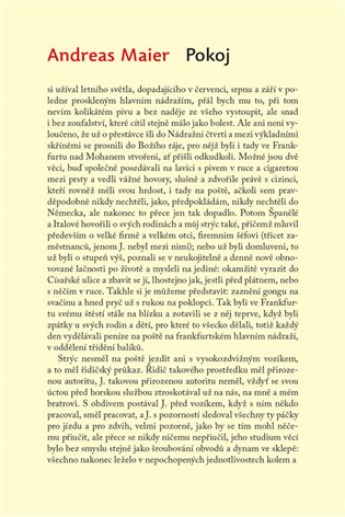 Pokoj koupíte na Kosmas.cz