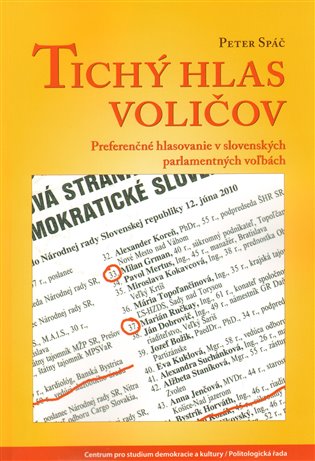 Tichý hlas voličov koupíte na Kosmas.cz