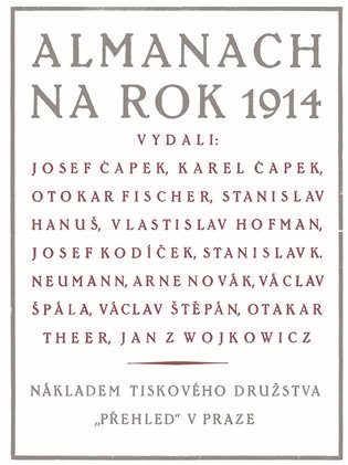 Almanach na rok 1914 koupíte na Kosmas.cz