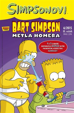 Simpsonovi - Bart Simpson 06/15 - Metla Homera koupíte na Kosmas.cz