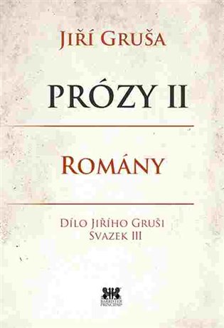 Prózy II - romány