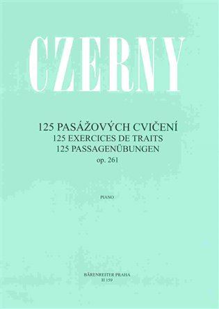 125 pasážových cvičení op. 261 koupíte na Kosmas.cz