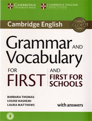Grammar and Vocabulary for First and First for Schools Book with Answers and Audio koupíte na Kosmas.cz