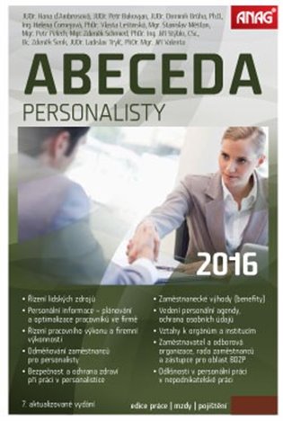 Kniha Abeceda personalisty 2016