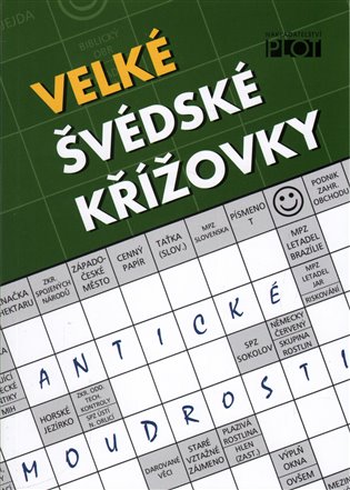 Velké švédské křížovky - Antické moudrosti koupíte na Kosmas.cz