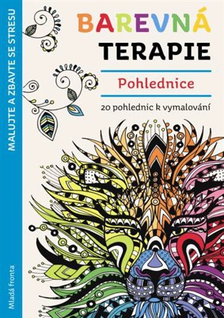 Kniha Barevná terapie Pohlednice