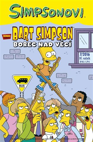 Simpsonovi - Bart Simpson 7/2016 - Borec nad věcí koupíte na Kosmas.cz