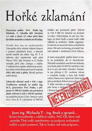 Hořké zklamání koupíte na Kosmas.cz