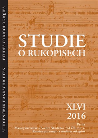 Kniha Studie o rukopisech 46 (XLVI, 2016)