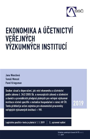 Ekonomika a účetnictví veřejných výzkumných institucí koupíte na Kosmas.cz