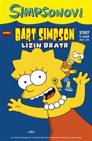 Bart Simpson: Lízin bratr koupíte na Kosmas.cz
