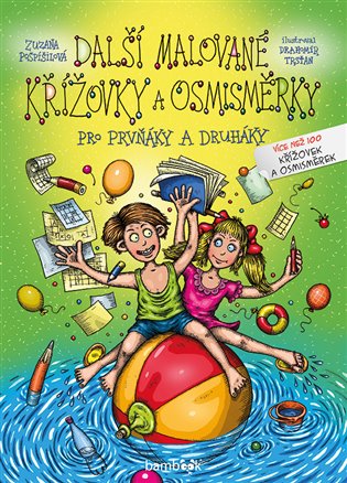 Další malované křížovky a osmisměrky pro prvňáky a druháky - Více než 100 křížovek a osmisměrek koupíte na Kosmas.cz