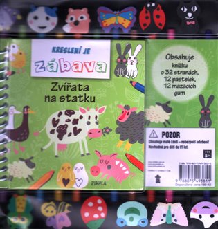 Kniha Kreslení je zábava – Zvířata na statku