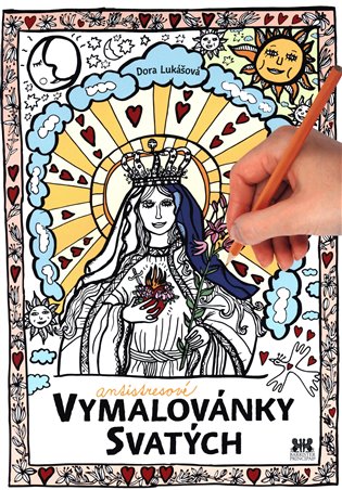 Antistresové vymalovánky svatých koupíte na Kosmas.cz