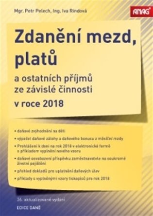 Kniha Zdanění mezd, platů a ostatních příjmů ze závislé činnosti v roce 2018