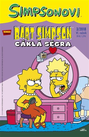 Simpsonovi - Bart Simpson 3/2018 - Cáklá ségra koupíte na Kosmas.cz