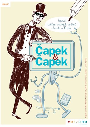 Čapek & Čapek skicář - Hravě světem velkých umělců Josefa a Karla koupíte na Kosmas.cz