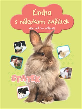 Kniha Kniha s nálepkami zvířátek Statek