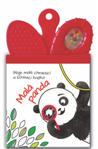Kniha Moje malá chrastící a kousací knížka Malá panda