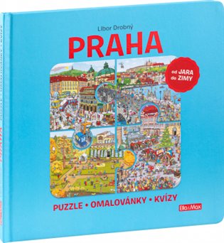 PRAHA - Puzzle, omalovánky, kvízy koupíte na Kosmas.cz