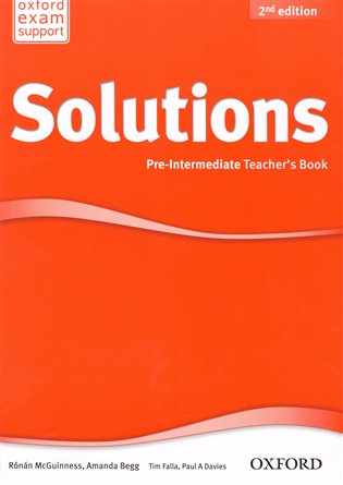 Kniha Maturita Solutions Pre-intermediate: Teacher´s Book (2nd)