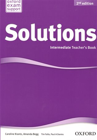 Maturita Solutions 2nd Edition Intermediate Teacher´s Book koupíte na Kosmas.cz