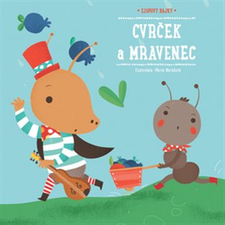 Kniha Cvrček a mravenec