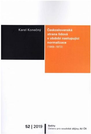 Československá strana lidová v období nastupující normalizace (1969–1972)