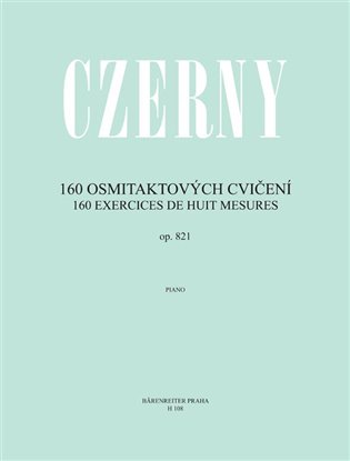 160 osmitaktových cvičení (op. 821) koupíte na Kosmas.cz