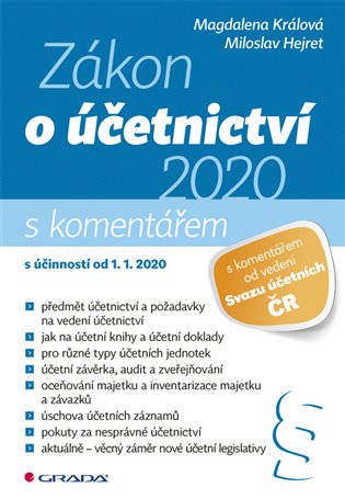 Zákon o účetnictví 2020