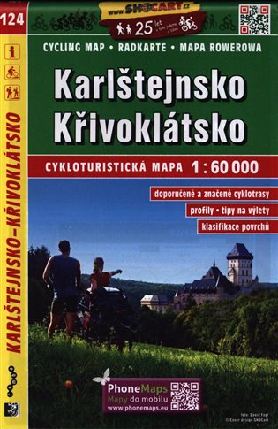Kniha Karlštejnsko,Křivoklátsko 1:60T