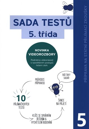 Sada testů státní přijímací zkoušky 5. třída koupíte na Kosmas.cz