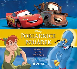 Disney - Aladin, Auta, Petr Pan